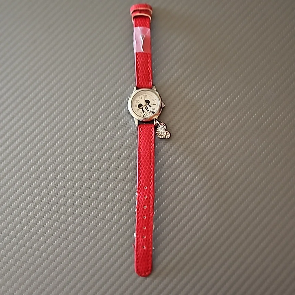 Vintage Mickey Mouse watch with Mouse ears charm